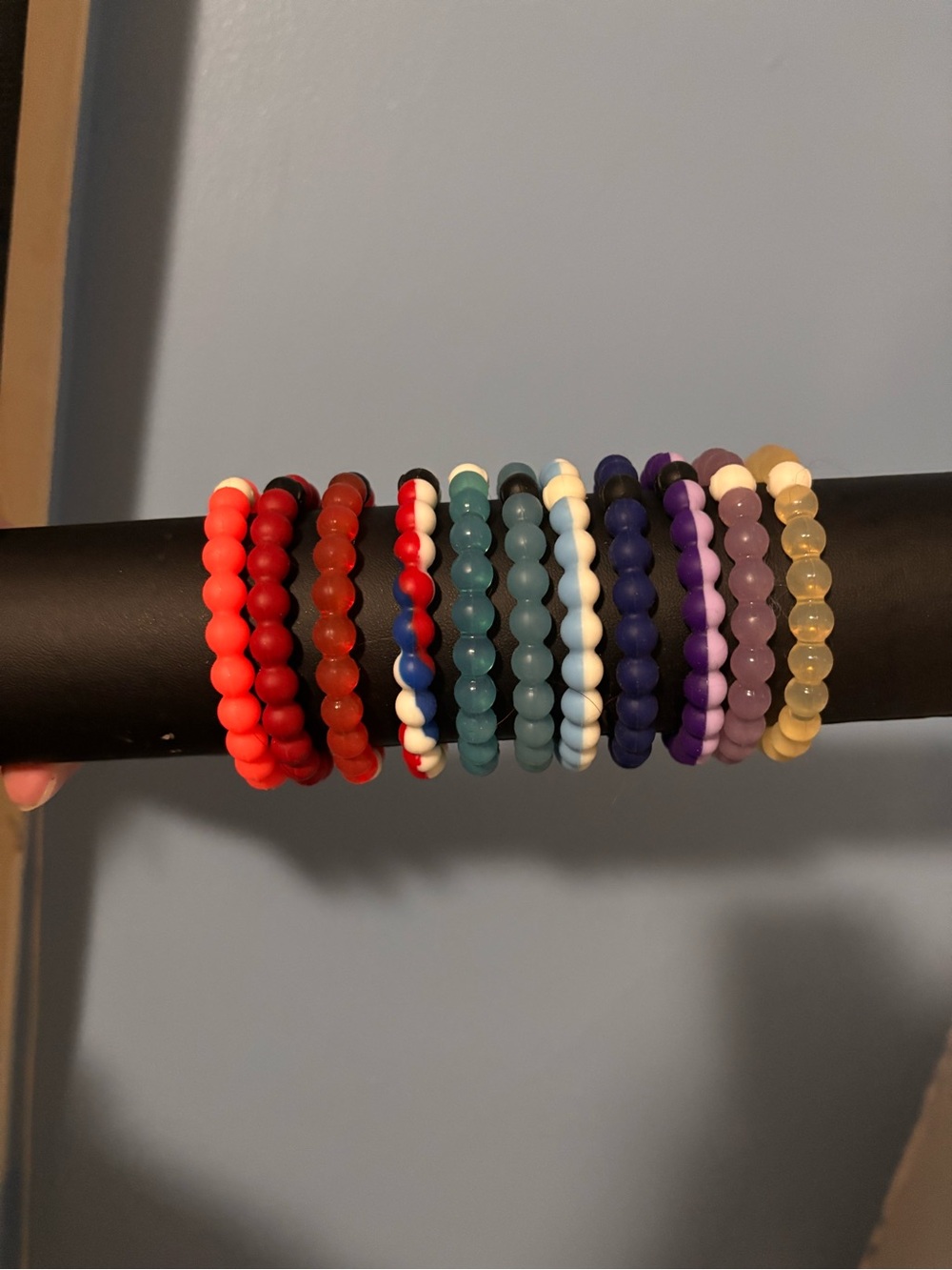 Lokai Beaded Stretch Bracelets - Multicolor Set Size Small